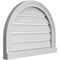 Ekena Millwork Round Top Surface Mount PVC Gable Vent: Functional, w/ 2"W x 2"P Brickmould Sill Frame, 24"W x 18"H GVPRT24X1803SF - alternate 4